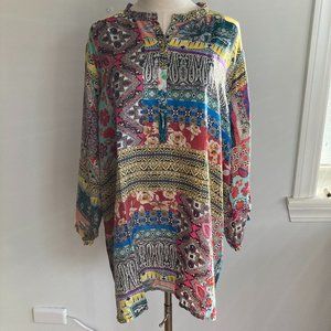 JOHNNY WAS Gogo Miley Tunic